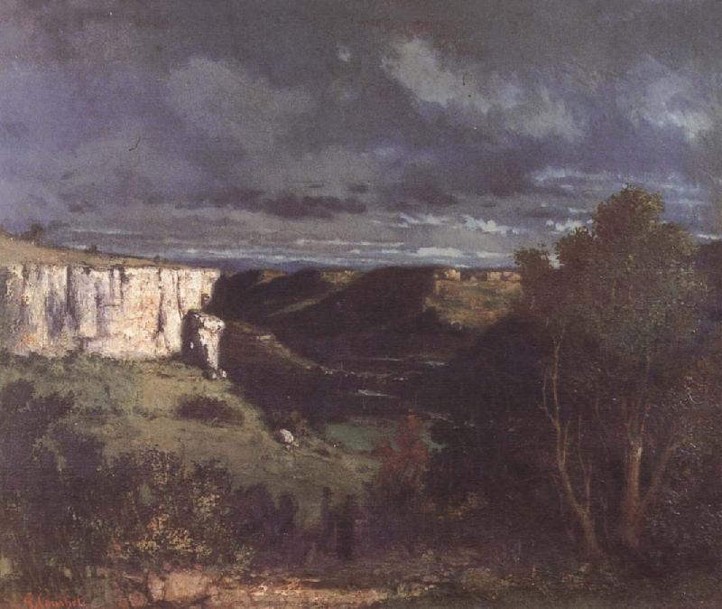 Gustave Courbet Valley